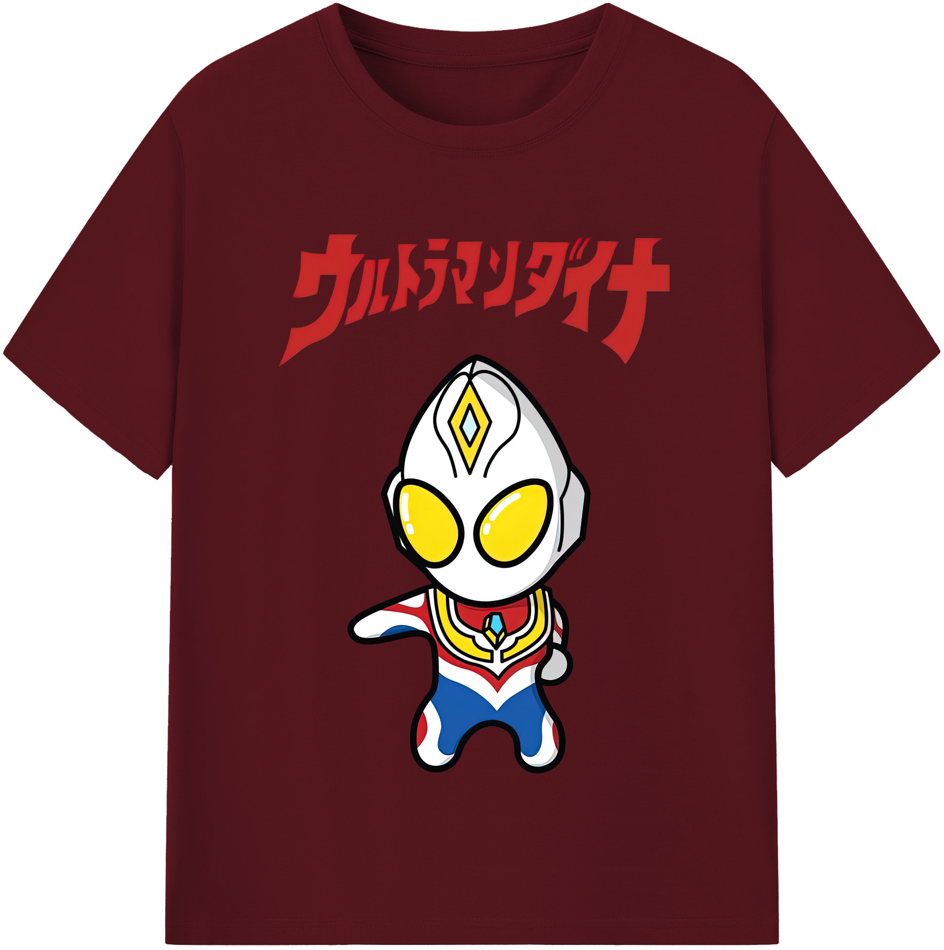（画像用） ウルトラマン Ultraman 綿100％半袖Tシャツ（フロントプリント）